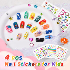 wakaniya feuilles stickers ongles, décoration rapide et ludique