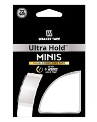 Walker’s Ultra Hold Mini Tab, bande adhésive double-face offrant une tenue durable pour cheveux.
