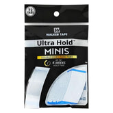 Walker Tape Ultra Hold Mini Tabs près de la ligne frontale, adhérence précise et durable.
