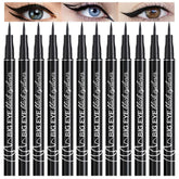 WanTuoluo ensemble eyeliner liquide matte noir, précision et couleur opaque.
