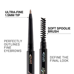 WanTuoluo stylo sourcils double-face avec pointe ultra-fine pour des traits précis.