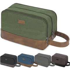 WANDF sac de toilette voyage avec separation sec et humide, pratique en déplacement.