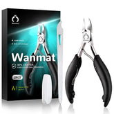 Wanmat coupe-ongles pour orteils avec lame incurvée offrant un découpage précis.