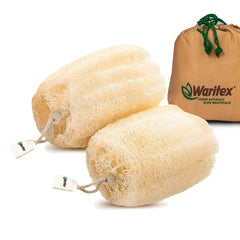 Waritex Loofah – exfoliation visage pour peau nette et revitalisée.