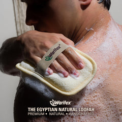WARITEX louffe égyptienne fibres naturelles pour un nettoyage en douceur.
