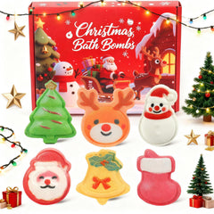 Warmlife Boules de bain Noël – emballage cadeau idéal pour un moment de détente.