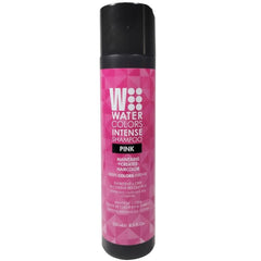 Watercolors bouteille rose intense dépose couleur pour renouveler la teinte entre les lavages.