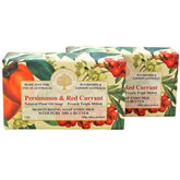 Savon Persimmon & Groseille Rouge de Wavertree & London, barres nourrissantes pour la peau.