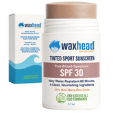 Waxhead baton-teinte ecran-solaire: couverture visible et protection durable pour le visage