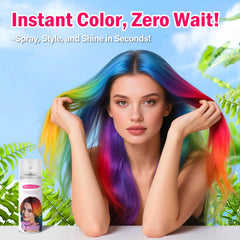 Waybesty Spray Coloration Cheveux Séchage Rapide pour un look express.