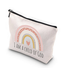 Sac cosmétique WCGXKO au motif marbre, idéal pour ranger vos produits au quotidien.