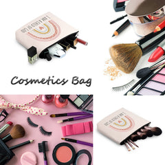 Etui maquillage WCGXKO, espace spacieux pour pinceaux et cosmétiques lors de vos déplacements.