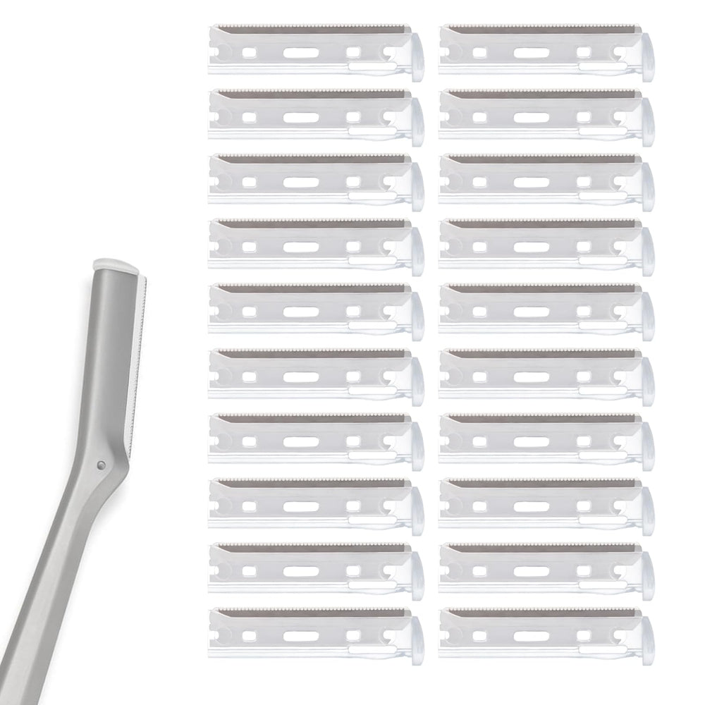 WDVFETGBGHHDSCFRCE – boite de 20 lames rasoir visage pour remplacement durable