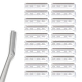 WDVFETGBGHHDSCFRCE – boite de 20 lames rasoir visage pour remplacement durable