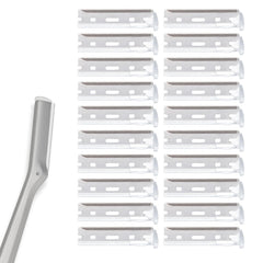 WDVFETGBGHHDSCFRCE – boite de 20 lames rasoir visage pour remplacement durable