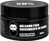 Wdvpue Barbe stimulante: baume 100ml hydratant et prêt pour la pousse