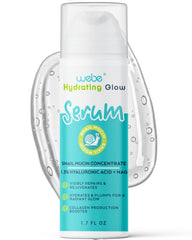 WEBE Sérum Éclat Mucin Escargot en bouteille, hydratation nourrissante.