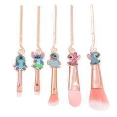 WeChip set pinceaux maquillage thème dessins animés, parfait pour des looks quotidiens.