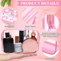 Ensemble de 12 sacs Weewooday pour organiser maquillage et accessoires.