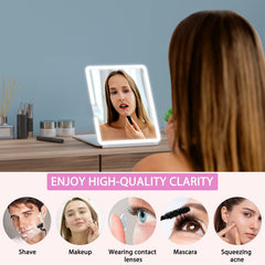 Miroir WEILY écran tactile réglage d'intensité lumineuse.