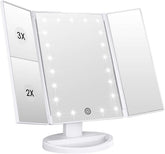 Miroir WEILY avec 21 DEL pour un maquillage précis et lumineux.