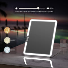 Miroir WEILY voyage pliable ultra-fin pour retouches rapides.