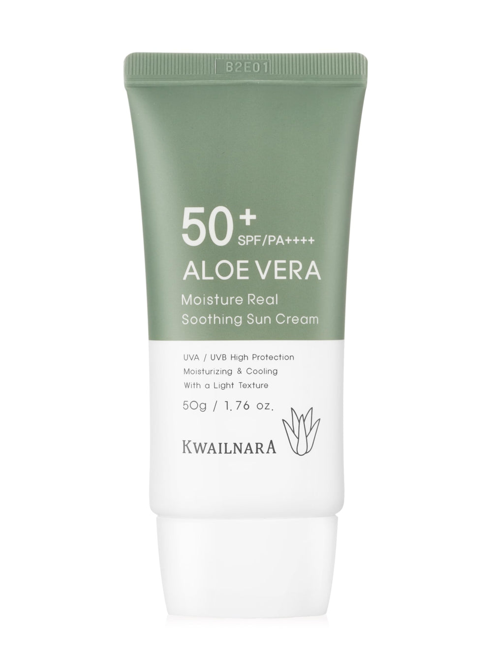 Crème solaire WELCOS KWAILNARA en bouteille pour application rapide et protection efficace.