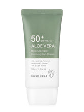Crème solaire WELCOS KWAILNARA en bouteille pour application rapide et protection efficace.