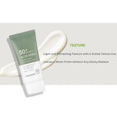 Protection SPF50+ PA++++ de WELCOS KWAILNARA pour une barrière UV fiable.