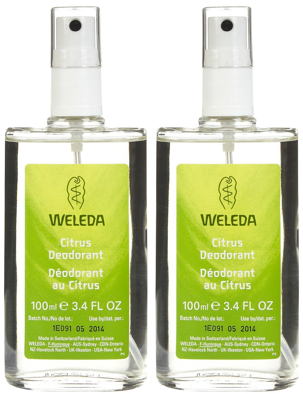 Nous présentons Weleda déodorant citron non-aérosol: fraîcheur durable sans aluminium tout au long de la journée.