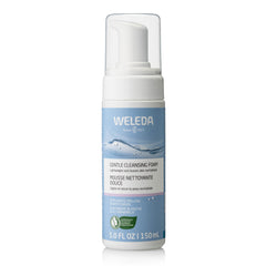 Weleda Mousse Nettoyante Visage – bouteille prête pour une peau propre et douce.