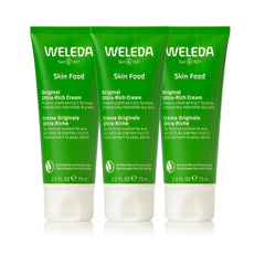 Weleda Skin Food Original crème en bouteille, hydratation profonde pour peau sèche.