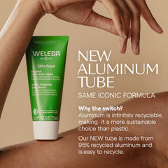 Weleda Skin Food Original, ingrédients camomille et calendula pour le confort.