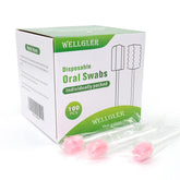 Wellgler brosses buccales jetables rose emballage pour une hygiène pratique