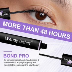 Wendy Lashes Application Lash Bond Pro – étape d’application claire