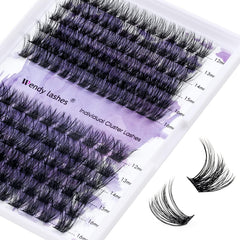 Les grappes 12-16mm mixte de WENDY LASHES pour un look modulable.