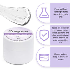 Texture crème légère Wendy Lashes – application facile et contrôle précis