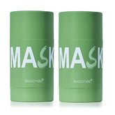 WenFeng bâton-masque thé vert pour le nettoyage des pores en douceur.
