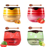 Baume lèvres WenFeng en pot miel, hydratation douce et durable.