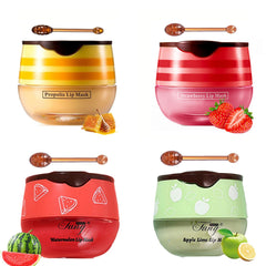 Baume lèvres WenFeng en pot miel, hydratation douce et durable.