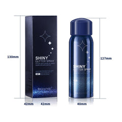 wenfeng spray paillettes cheveux: éclat rapide et fixation légère pour coiffure.