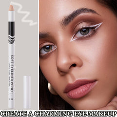 WENJLYJ Crayon yeux blanc, pigmentation intense pour un regard professionnel