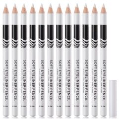 WENJLYJ Crayon yeux blanc, pointe soyeuse pour tracé précis