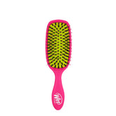 Wet Brush Shine Enhancer, brosse rose, démêlage en douceur pour cheveux brillants.