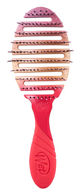 Wet Brush Pro Flex Dry Coral Ombre pour démêler sans douleur sur cheveux mouillés.