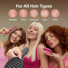 Wet Brush Ceramic Speed Dry, manche ergonomique pour une prise en main confortable.
