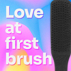 Wet Brush démêlage rapide pour cheveux épais et bouclés, usage quotidien.