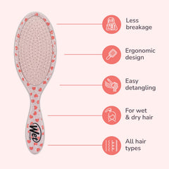 Wet Brush: adaptée à tous les types de cheveux, des lisses aux bouclés