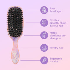 Wet Brush Shine Enhancer – brillance et douceur grâce à l'huile d'argan.