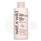 wet n wild base essence 5-en-1 visage, bouteille lumineuse pour un teint homogène.